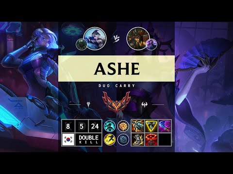 Ashe ADC vs Cassiopeia - KR Grandmaster Patch 14.13
