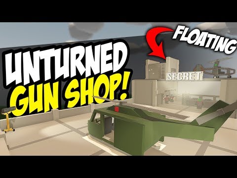 SECRET SKY SHOP - Unturned Gun Store | Shop Roleplay!
