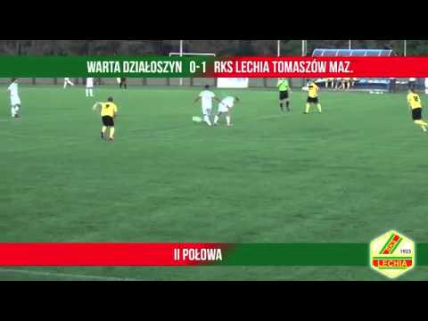 Warta Działoszyn - Lechia Tomaszów 0:2 - skrót z meczu