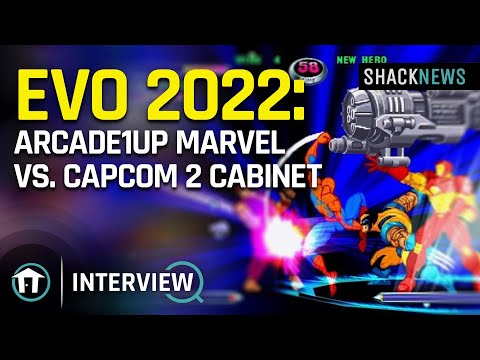 EVO 2022: Arcade1UP Marvel Vs. Capcom 2 Cabinet Interview