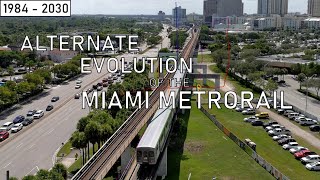 Alternate Evolution of the Miami MetroRail | 1984 - 2030