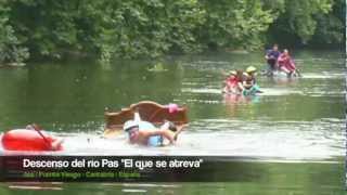 preview picture of video 'Iº Descenso del río Pas El que se atreva'
