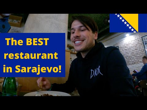 The BEST Restaurant in Sarajevo! 🇧🇦