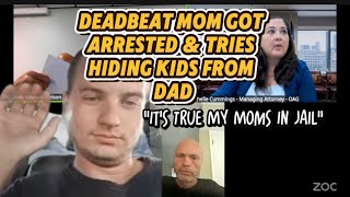 Deadbeat Mom Got Arrested & Tries Hiding Kids From Dad At New Boyfriends House #familycourtplaylist