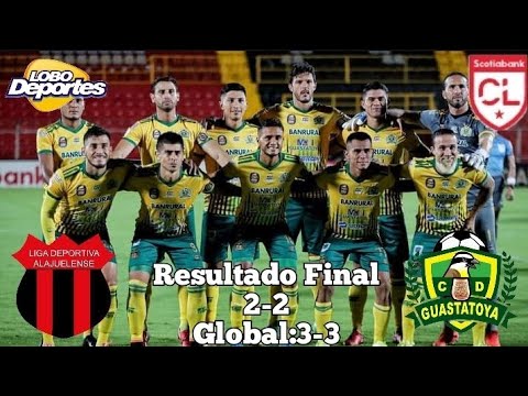Resumen|LD Alajuelense 2-2 CD Guastatoya|Global:3-3
