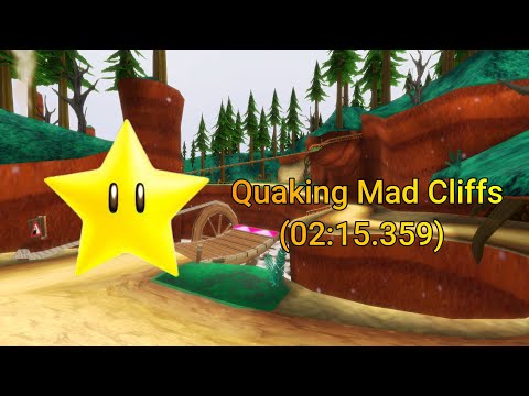 Mario Kart Wii CTGP - Quaking Mad Cliffs (Gold Star) (02:15.359)