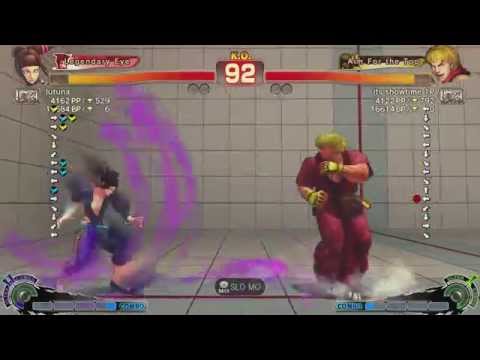 Tsuna (Juri) vs 1P (Ken) - USF4 *60fps/1080p*