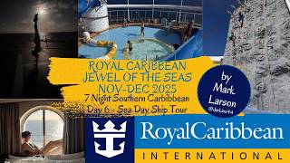 SHIP TOUR! Royal Caribbean Jewel of the Seas Southern Cruise Sea Day Dining Helipad Solarium Pool