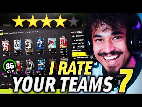 I RATE YOUR TEAMS EP. 7 - Madden 24 Ultimate Team