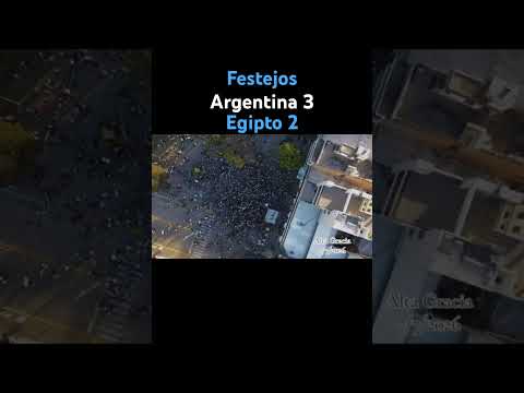 Festejos de Argentina en Alta Gracia #mundial #fifa #messi #cordoba