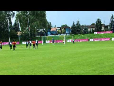 Janinia Libiąż - Poprad Muszyna 13.08.11r. - gol 1-1