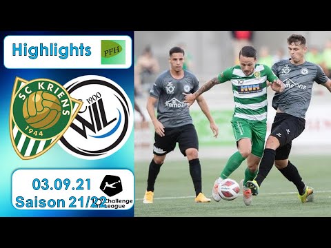 Highlights: SC Kriens vs FC Wil (03.09.21)