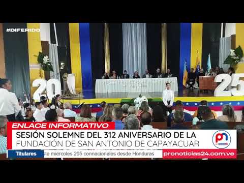 Concejo Municipal de Acosta en Monagas realiza Sesión Solemne 312 Años de San Antonio de Capayacuar