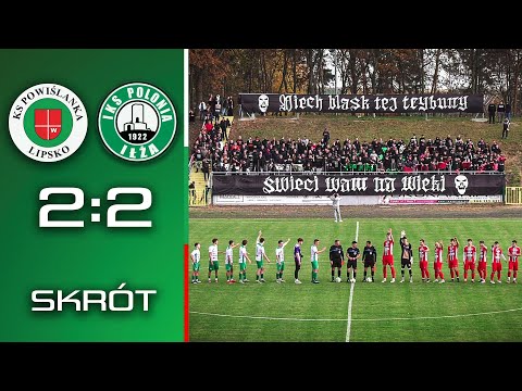 Powiślanka Lipsko - Polonia Iłża 2:2 (Skrót)