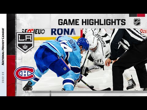 Kings @ Canadiens 12/10 | NHL Highlights 2022