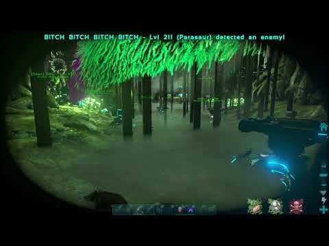 KURTIS AND FRIENDS DEFEND OUR SPIDER CAVE! - ARK OFFICIAL PVP