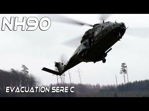 4Kᵁᴴᴰ   SERE C Pilot Evacuation from Point X with NH90