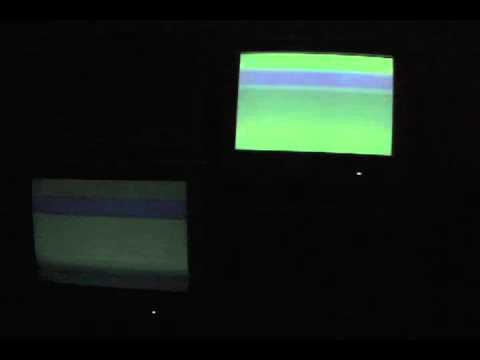 CRT Monitor Synth Experiment 01