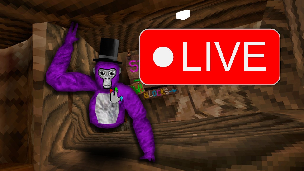 🔴GORILLA TAG LIVE With VIEWERS 24/7 NEW UPDATE LIVE! until 40K!🔴