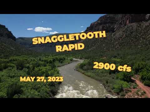 Snaggletooth Rapid - Dolores River - 2900cfs