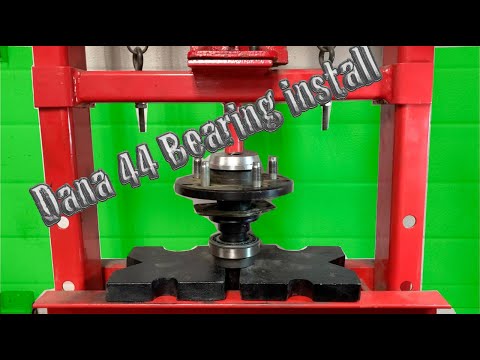 Dana 44 How to Install Seal and Bearing DIY