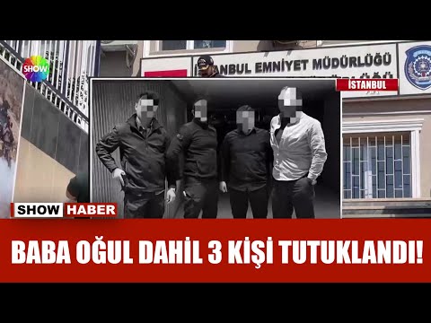 Polis kılığına giren baba oğul tutuklandı!