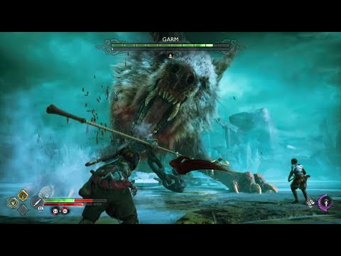 Kratos Vs Garm The HellHound