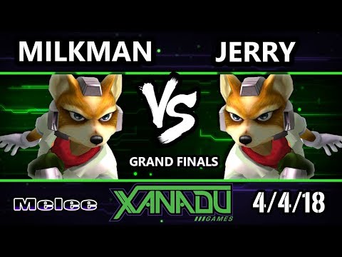 S@X 244 SSBM - Jerry (Fox) Vs. OES | Milkman (Fox) - Smash Melee Grand Finals