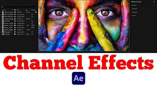 Channel Effects - after effects tutorial