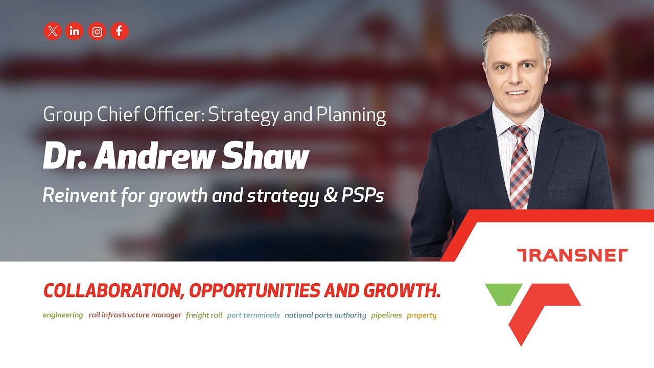 Transnet Podcast Series: Ep 24 - Dr. Andrew Shaw at Mining Indaba 2025