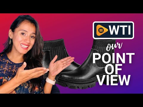 PIZZ ANNU Women's ClEARY Fashion Chelsea Boots Platform Lug Sole Combat Casual Elastic Chunky Heel Ankle Booties Shoes 7.5 Black - WTI product video review