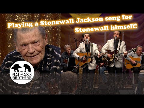 We were lucky to have met the late great STONEWALL JACKSON