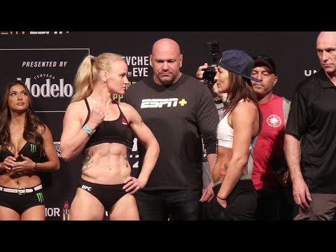 Valentina Shevchenko vs. Jessica Eye | UFC 238 Ceremonial Weigh-In