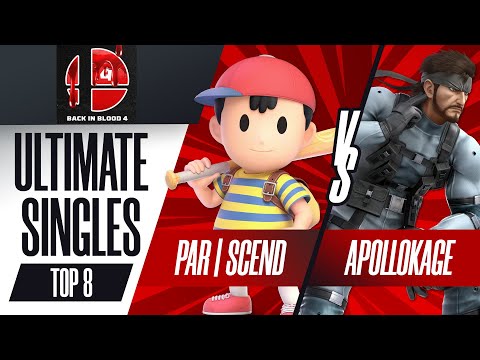 PAR | Scend vs. ApolloKage - Ultimate Singles Winners Final - Back in Blood 4