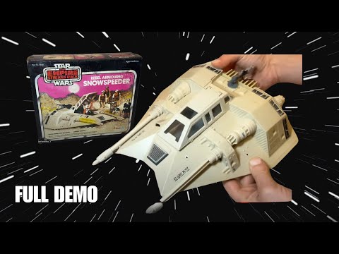 Unboxing a STAR WARS Classic: The Vintage 70s Kenner Palitoy Snowspeeder!