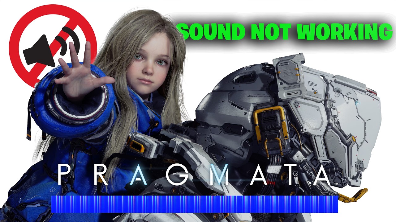 PRAGMATA: Audio Not Working,Fix Audio Cut/Crackling/Muffled/Popping/Stutter/Static Audio PC FIX