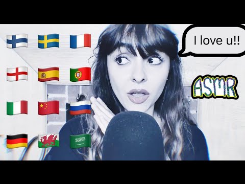 ASMR LANGUAGES “I Love You” In 15 Different Languages