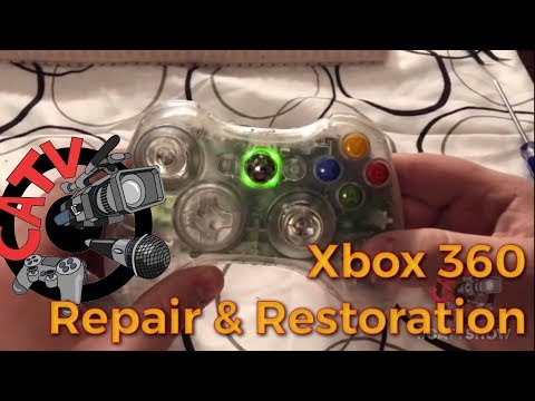 Xbox 360 Controller Repair and Reskin