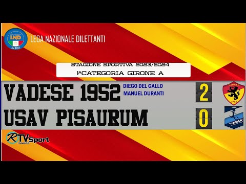 VADESE 2-0 USAV PISAURUM