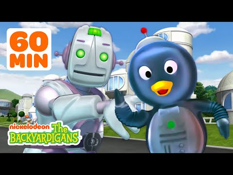 Pablo Becomes a Bad Robot & Goes on a Rampage! w/ Tasha & Uniqua | 60 Minutes | The Backyardigans