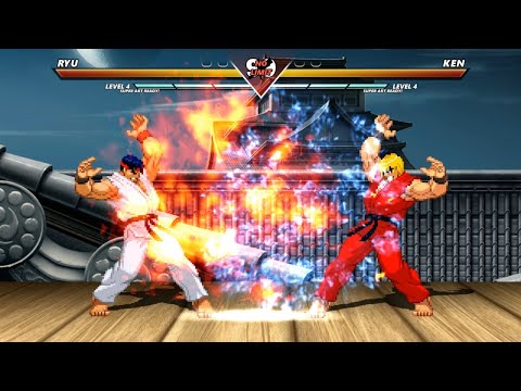 ICE POWER RYU vs FIRE POWER KEN - Highest Level Amazing Fight!