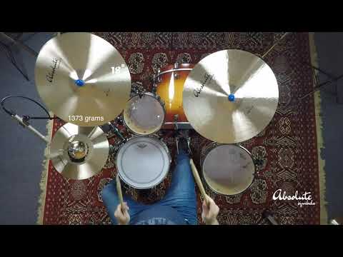 18" Absolute Cymbals Traditional Crash - 1373 grams
