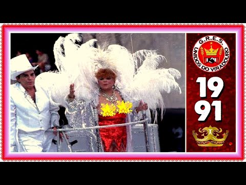 VIRADOURO 1991 || DERCY GONÇALVES, O RETRATO DE UM POVO (7º lugar) || #ResenhaRJ || #GrupoEspecial