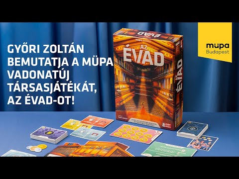 Győri Zoltán bemutatja a Müpa vadonatúj társasjátékát, AZ ÉVAD-ot! - MüpaBudapest