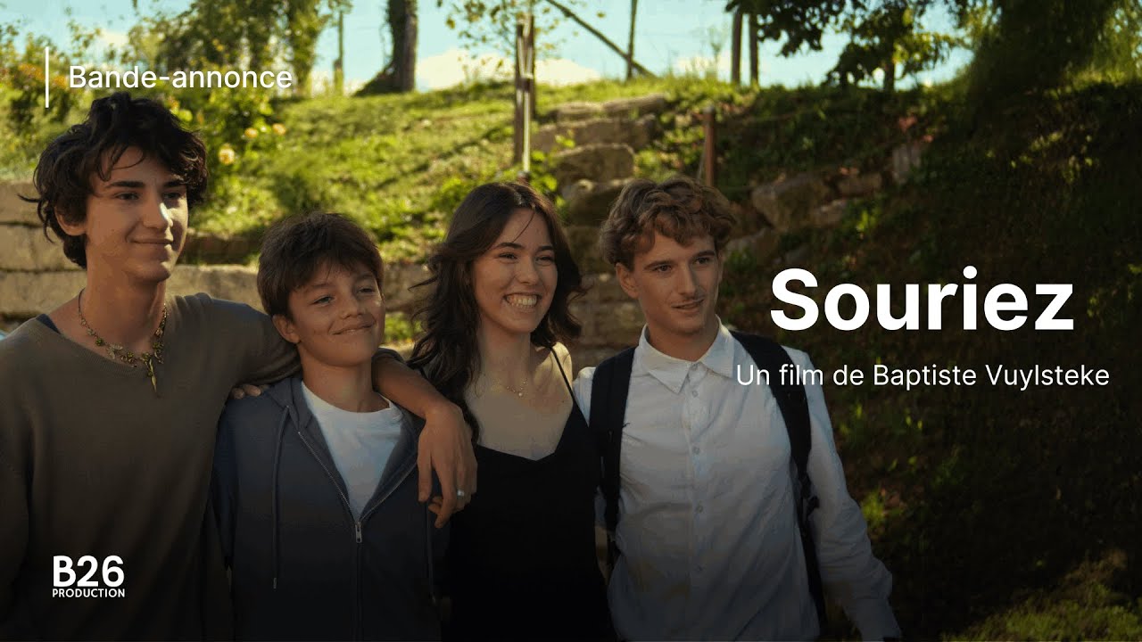 Miniature de la vidéo Souriez - Bande-annonce officielle | B26 Production du film Souriez