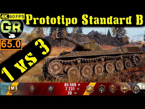 65_World of Tanks Prototipo Standard B WoT Replay - 10 Kills 5K DMG(Patch 1.5.0)