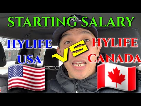 Comparing Starting Salary in HYLIFE  🇺🇸 vs 🇨🇦  | PinoyButcher🇨🇦