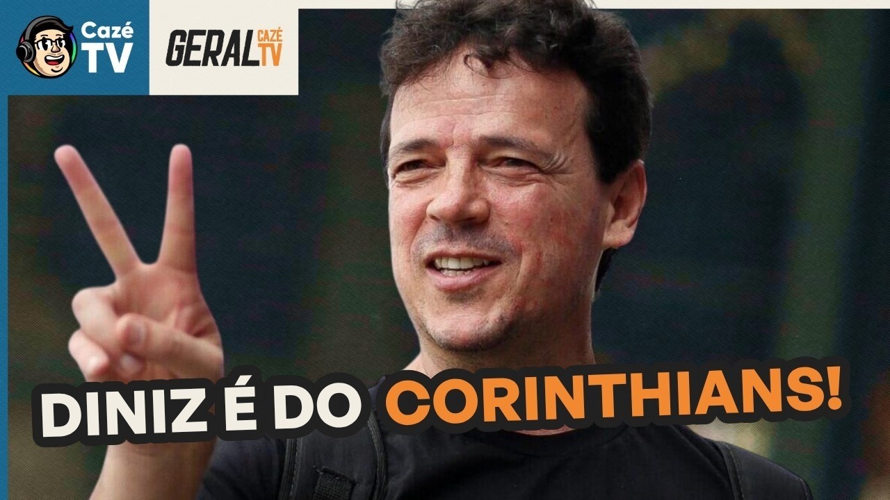 DINIZ É ANUNCIADO PELO CORINTHIANS! FLU E CRUZEIRO NA LIBERTA E VASCO E SP PELA SULA | GERAL CAZÉTV