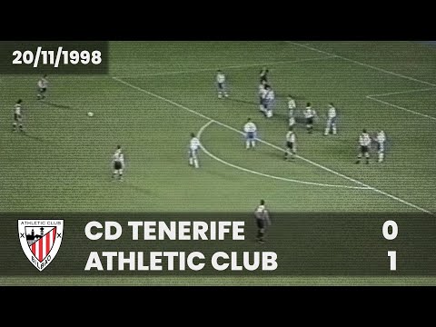 ⚽️ [Liga 98/99] J11 I CD Tenerife 0 - Athletic Club 1 I LABURPENA