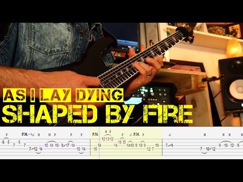 As I Lay Dying | Shaped by Fire | Full Guitar Lesson + Screentab